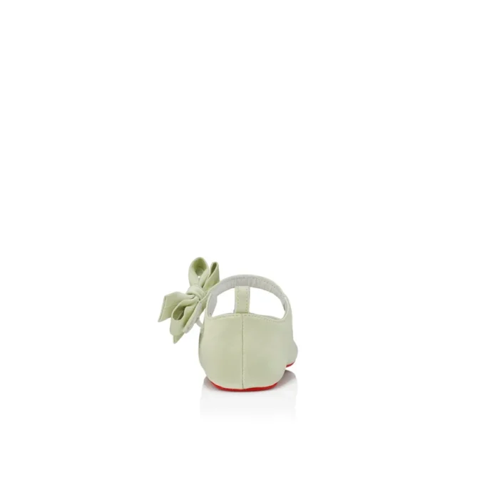 Lou Babe – Ballerinaskor – Kreppsatin – Pastell Manuka – Baby Lou Babe – Ballerinaskor – Kreppsatin – Pastell Manuka – Baby
