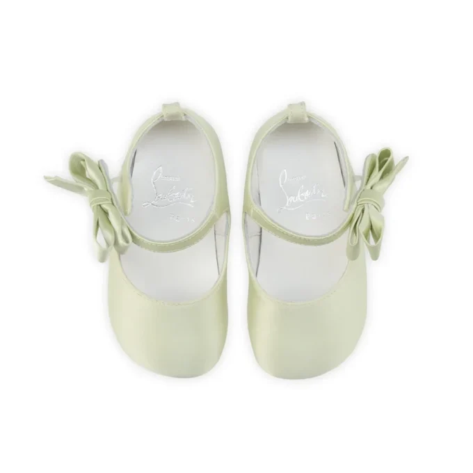 Lou Babe – Ballerinaskor – Kreppsatin – Pastell Manuka – Baby Lou Babe – Ballerinaskor – Kreppsatin – Pastell Manuka – Baby