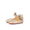 Lou Babe – Ballerinaskor – Lurex – Guld – Baby