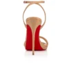 Loubi Queen – 120 mm sandaler – nappaläder – Nude 1 – dam Loubi Queen – 120 mm sandaler – nappaläder – Nude 1 – dam