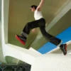 Loubishark – Sneakers – Kalvskinn och neopren – Svart – Herr Loubishark – Sneakers – Kalvskinn och neopren – Svart – Herr