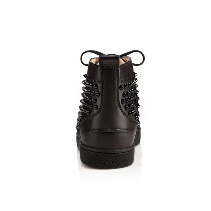 Louis – Höga Sneakers – Kalvskinn och spikar – Svart – Herr Louis – Höga Sneakers – Kalvskinn och spikar – Svart – Herr