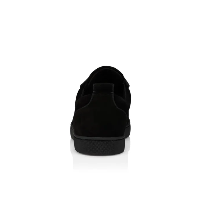 Louis Junior P Pik Pik Strass – Sneakers – Veau Velours – Svart – Herr Louis Junior P Pik Pik Strass – Sneakers – Veau Velours – Svart – Herr