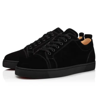 Louis Junior – Sneakers – Veau Velours – Svart – Herr Louis Junior – Sneakers – Veau Velours – Svart – Herr