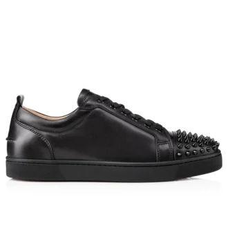 Louis Junior Spikes – Sneakers – Kalvskinn och spikar – Svart – Herr Louis Junior Spikes – Sneakers – Kalvskinn och spikar – Svart – Herr