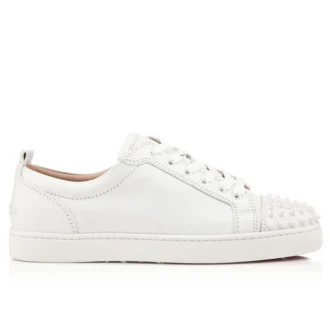 Louis Junior Spikes – Sneakers – Kalvskinn och spikar – Vit – Herr Louis Junior Spikes – Sneakers – Kalvskinn och spikar – Vit – Herr