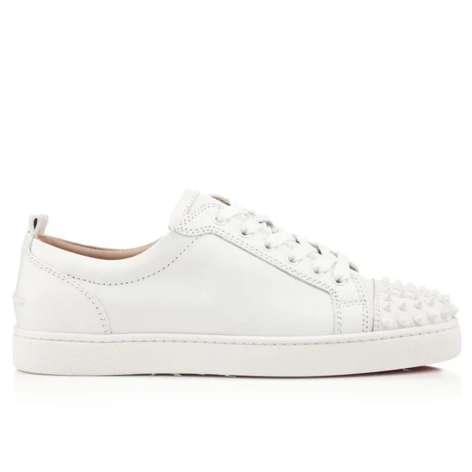 Louis Junior Spikes – Sneakers – Kalvskinn och spikar – Vit – Herr Louis Junior Spikes – Sneakers – Kalvskinn och spikar – Vit – Herr