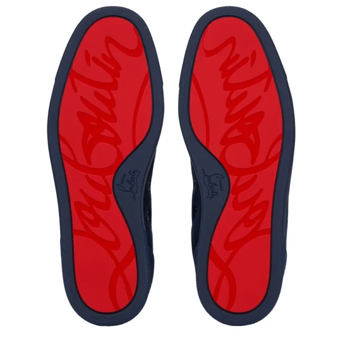 Louis Junior Spikes – Sneakers – Kalvskinn och spikar – Zaffiro – Herr
