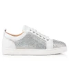 Louis Junior Strass – Låga sneakers – Mocka och strass – Silver – Herr