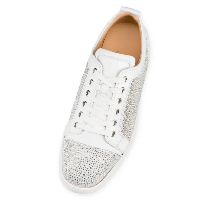 Louis Junior Strass – Låga sneakers – Mocka och strass – Silver – Herr