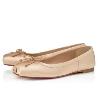 Mamadrague – Ballerinaskor – kreppsatäng – blush – dam
