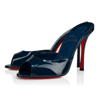Me Dolly – 100 mm mules – lackat kalvskinn – Last Night – dam