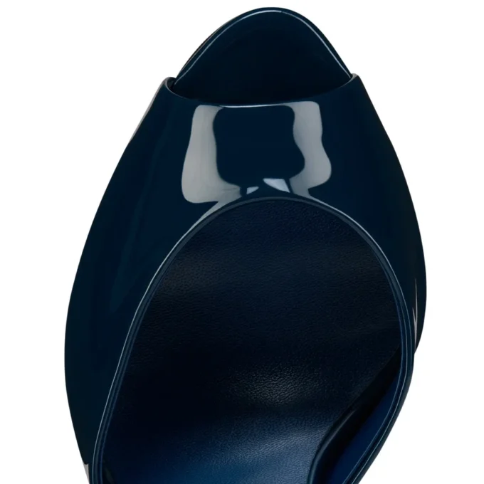 Me Dolly – 100 mm mules – lackat kalvskinn – Last Night – dam Me Dolly – 100 mm mules – lackat kalvskinn – Last Night – dam