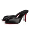 Me Dolly – 85 mm mules – nappaläder – svart – dam Me Dolly – 85 mm mules – nappaläder – svart – dam