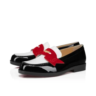 Mini Penny – Loafers – Lackkalvskinn och Veau Velours – Flerfärgad – Barn