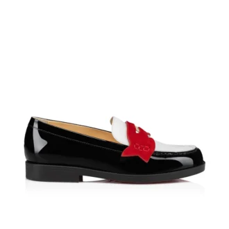 Mini Penny – Loafers – Lackkalvskinn och Veau Velours – Flerfärgad – Barn