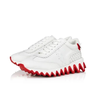 Mini Shark – Sneakers – Kalvskinn – Bianco – Barn