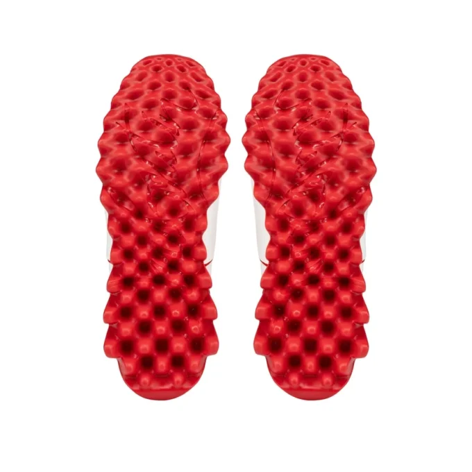 Mini Sharkyloub – Sneakers – Kalvskinn och neopren – Bianco – Barn Mini Sharkyloub – Sneakers – Kalvskinn och neopren – Bianco – Barn