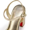 Miss Jane – 85 mm sandaler – laminerat kalvskinn – Platine – dam Miss Jane – 85 mm sandaler – laminerat kalvskinn – Platine – dam
