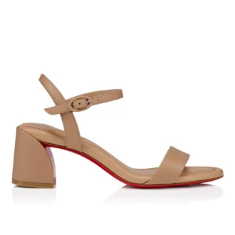 Miss Jane Sandal – 55 mm sandaler – Nappaläder – Blush – Dam