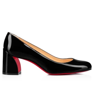 Miss Sab – 55 mm pumps – lackat kalvskinn – svart – dam