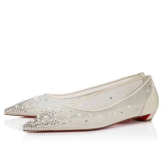 Miss Z Degrastrassina Perla – Ballerinaskor – Mesh, nappaläder, strass och pärlor – Svart – Dam Miss Z Degrastrassina Perla – Ballerinaskor – Mesh, nappaläder, strass och pärlor – Svart – Dam