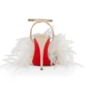 Miss Z Poupi – 100 mm remsandaler – crepesatin – Blush – dam
