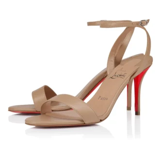 Miss Z Sandal – 80 mm remsandaler – lammnappaläder – Blush – dam Miss Z Sandal – 80 mm remsandaler – lammnappaläder – Blush – dam