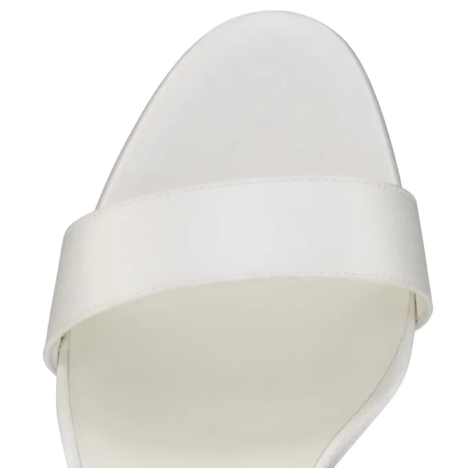 Miss Z Sandal Du Desert – 100 mm remsandaler – kreppsatin – elfenben – dam Miss Z Sandal Du Desert – 100 mm remsandaler – kreppsatin – elfenben – dam