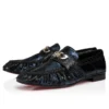 Mocallista – Loafers – Patchwork av vattensnokskinn – Svart – Dam Mocallista – Loafers – Patchwork av vattensnokskinn – Svart – Dam