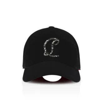 Mooncrest Stones – Baseballkeps – Sammet och strass – Svart