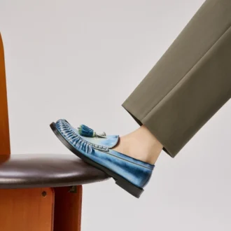 Orlando – Loafers – Borstat kalvskinn – Ceruleo – Herr Orlando – Loafers – Borstat kalvskinn – Ceruleo – Herr