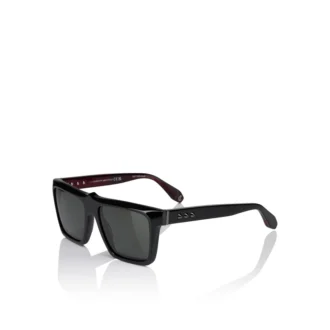 Our Georges Lb0014 – Solglasögon – Acetat – Glänsande svart