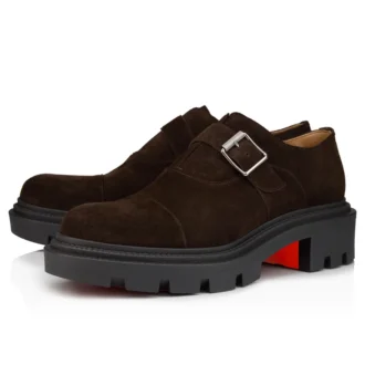 Oxyford College – Monk-Straps – Reversed Calf Leather – Cafa – Herr