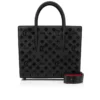 Paloma Medium – Väska med Handtag – Kornat kalvskinn och Louboutin-spikar – Svart Paloma Medium – Väska med Handtag – Kornat kalvskinn och Louboutin-spikar – Svart