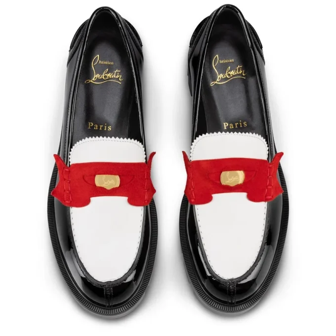Penny Lug – Loafers – Kalvskinn och lackläder – Flerfärgad – Dam Penny Lug – Loafers – Kalvskinn och lackläder – Flerfärgad – Dam