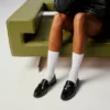 Penny Woman – Loafers – Abrasivato kalvskinn – Svart – Dam Penny Woman – Loafers – Abrasivato kalvskinn – Svart – Dam