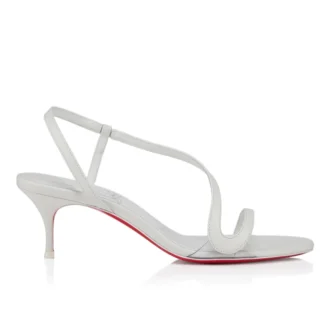 Rosalie – 55 mm sandaler – kidläder – Bianco – dam
