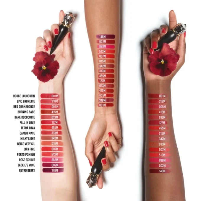 Rouge Louboutin Velvet Matte Mooncrest – Matt läppstift i begränsad upplaga – Epic Brunette 318M Rouge Louboutin Velvet Matte Mooncrest – Matt läppstift i begränsad upplaga – Epic Brunette 318M