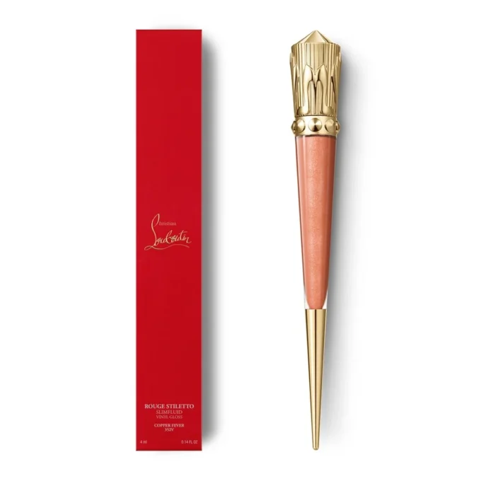 Rouge Stiletto Vinyl Gloss Copper Fever 352V Copper Fever – Christian Louboutin Beauty USA