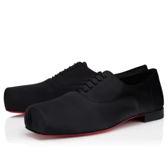 Ruben – Oxfordskor – Kreppsatin – Svart – Herr Ruben – Oxfordskor – Kreppsatin – Svart – Herr