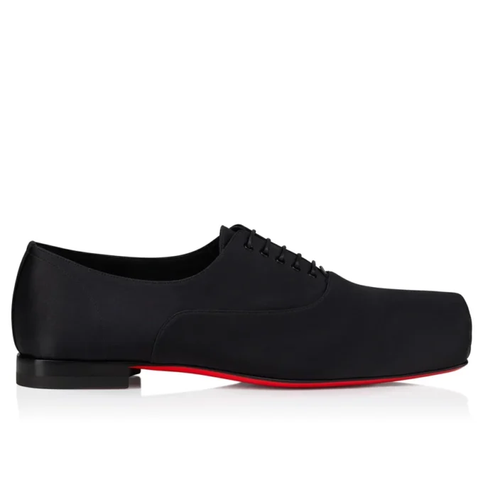 Ruben – Oxfordskor – Kreppsatin – Svart – Herr Ruben – Oxfordskor – Kreppsatin – Svart – Herr