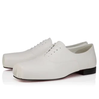 Ruben – Oxfordskor – Lammnappaläder – Bianco – Herr