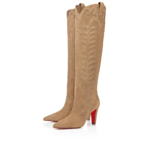 Santia Botta – 85 mm stövlar – kalvskinnsvelour – Lionne – dam