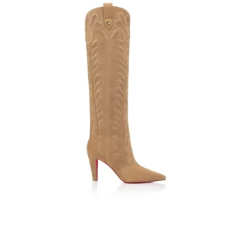 Santia Botta – 85 mm stövlar – kalvskinnsvelour – Lionne – dam