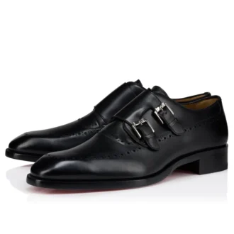 Sartok – Monk-Straps – Kalvskinn – Svart – Herr
