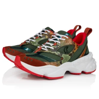 So Flo Python Dagrada – Sneakers – Pythonläder med tonövergång och kalvskinnsvelour – Palio Haiiro – Herr