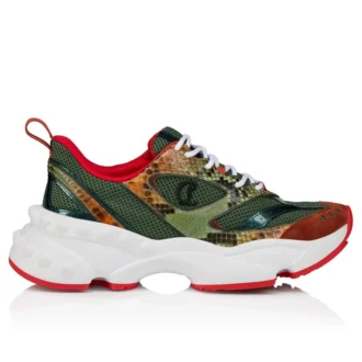 So Flo Python Dagrada – Sneakers – Pythonläder med tonövergång och kalvskinnsvelour – Palio Haiiro – Herr
