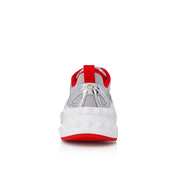 So Flo – Sneakers – Laminerat kalvskinn – Silver – Herr