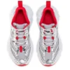 So Flo – Sneakers – Laminerat kalvskinn – Silver – Herr